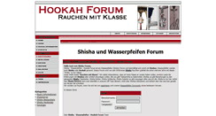Desktop Screenshot of hookah-forum.de